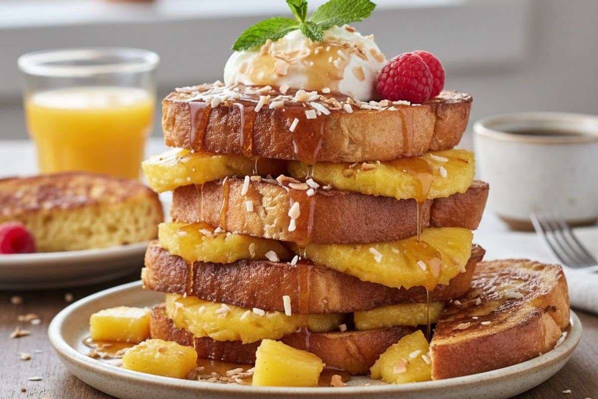 Pineapple French Toast Recipe for Breakfast