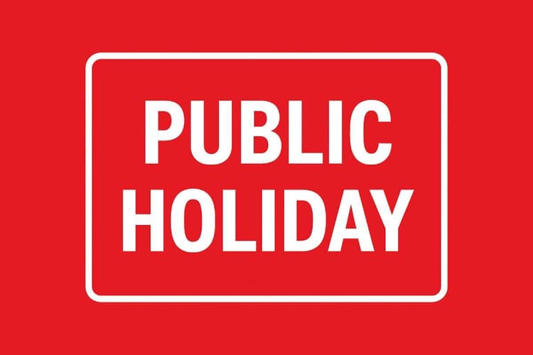 Public Holiday: 9 और 11 दिसंबर को सार्वजनिक अवकाश, जानें वजह
