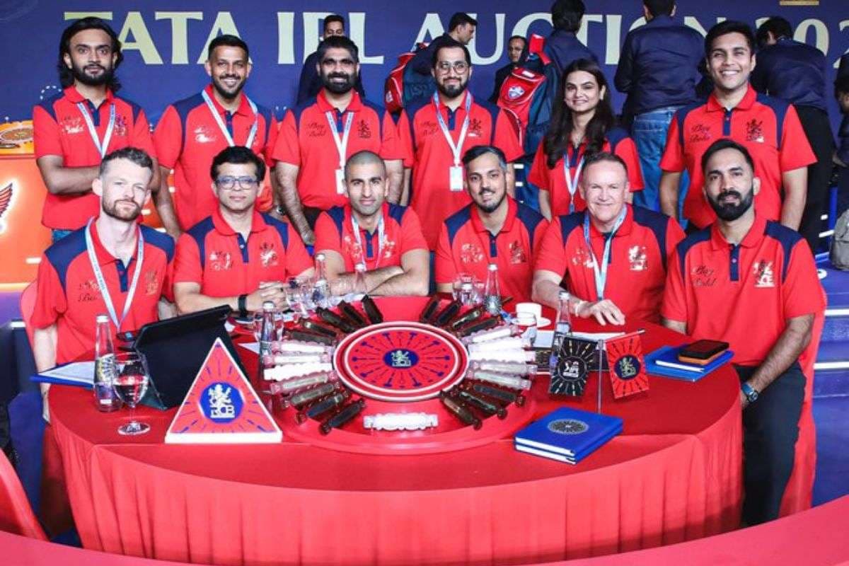 RCB Management on Auction Table