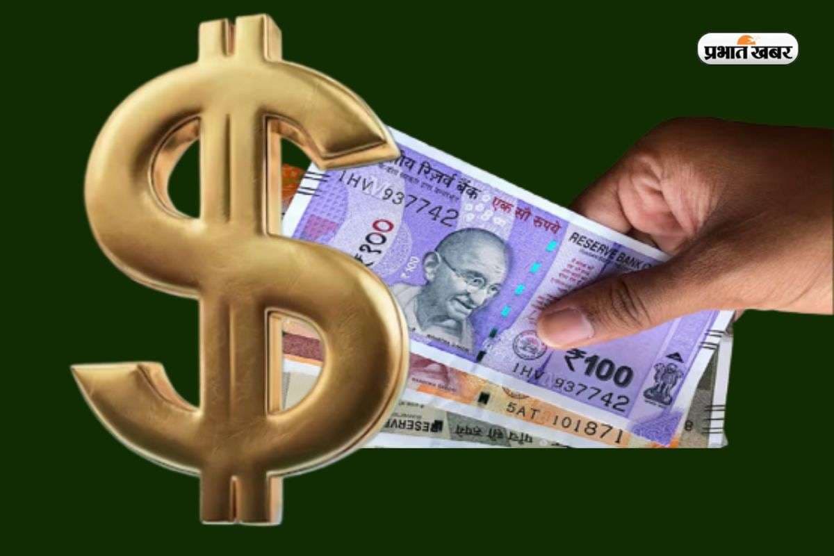 Rupees vs Dollar: रुपये में जोरदार गिरावट, अब तक के सबसे निचले स्तर 91.01 प्रति डॉलर पर बंद