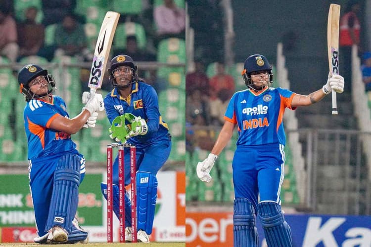 शैफाली वर्मा के नाम एक और रिकॉर्ड, इस खिलाड़ी को पछाड़ बनी नंबर 1 भारतीय