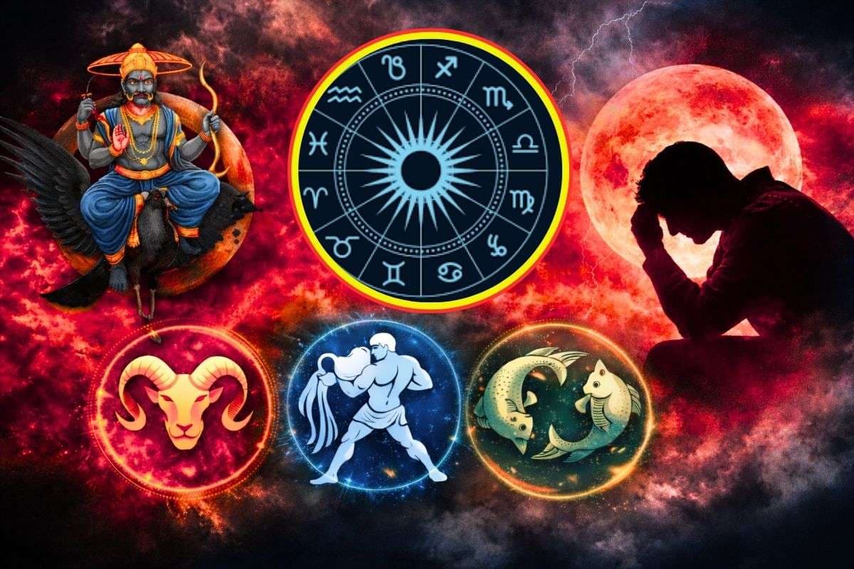 Shani Sade Sati 2026: नया साल 5 राशियों के लिए कष्टकारी, मेष-कुंभ और मीन पर साढ़ेसाती की मार, सिंह-धनु की ढैय्या बढ़ाएगी मुश्किलें