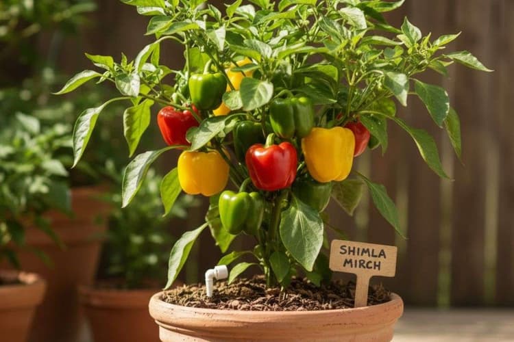 Shimla Mirch Growing Tips: नहीं खरीदनी पड़ेगी शिमला मिर्च, गमले में इस आसान तरीके से उगाएं कैप्सिकम का पौधा