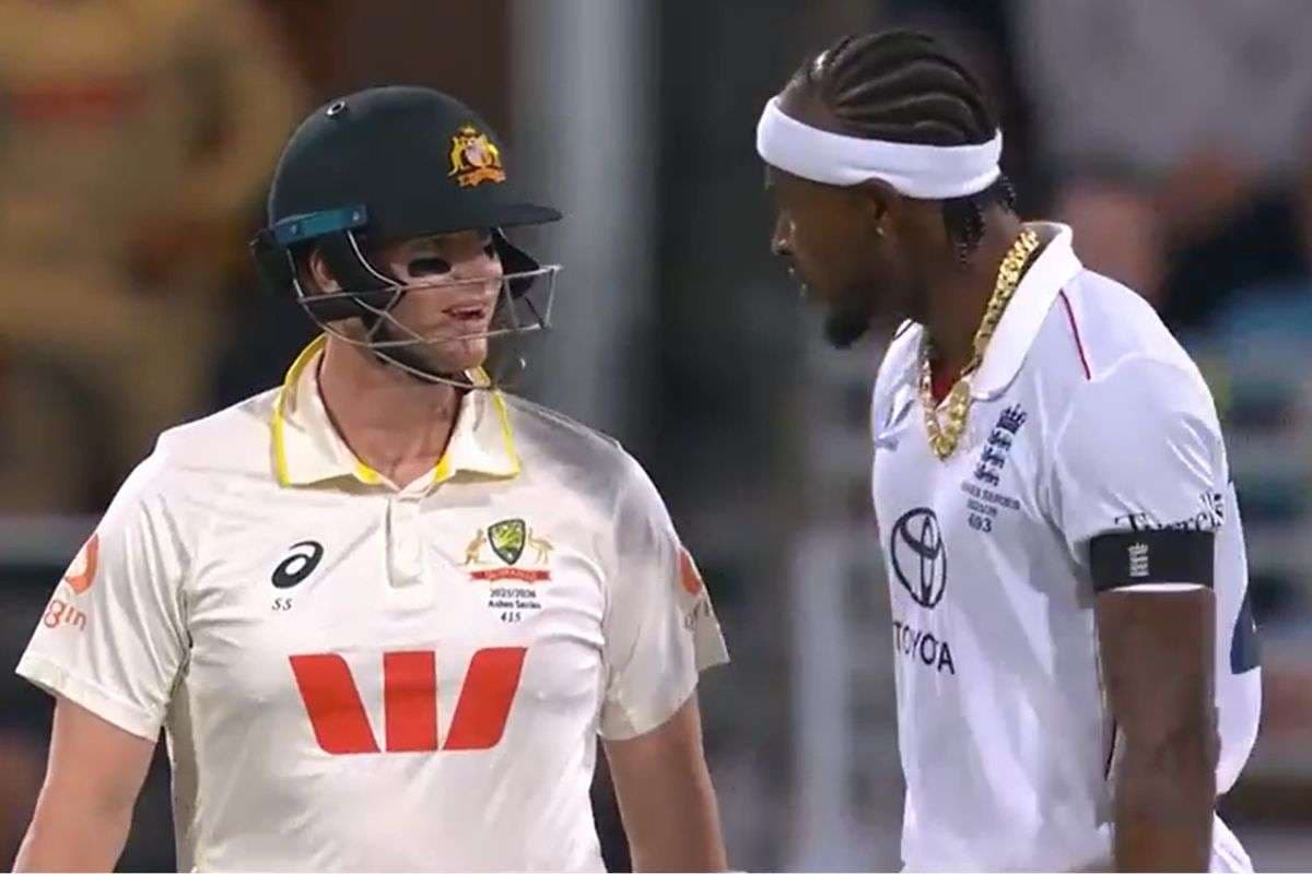 VIDEO: स्टीव स्मिथ और जोफ्रा आर्चर के बीच हुई गर्मा-गर्म बहस, बाद में बताया क्या थी बात