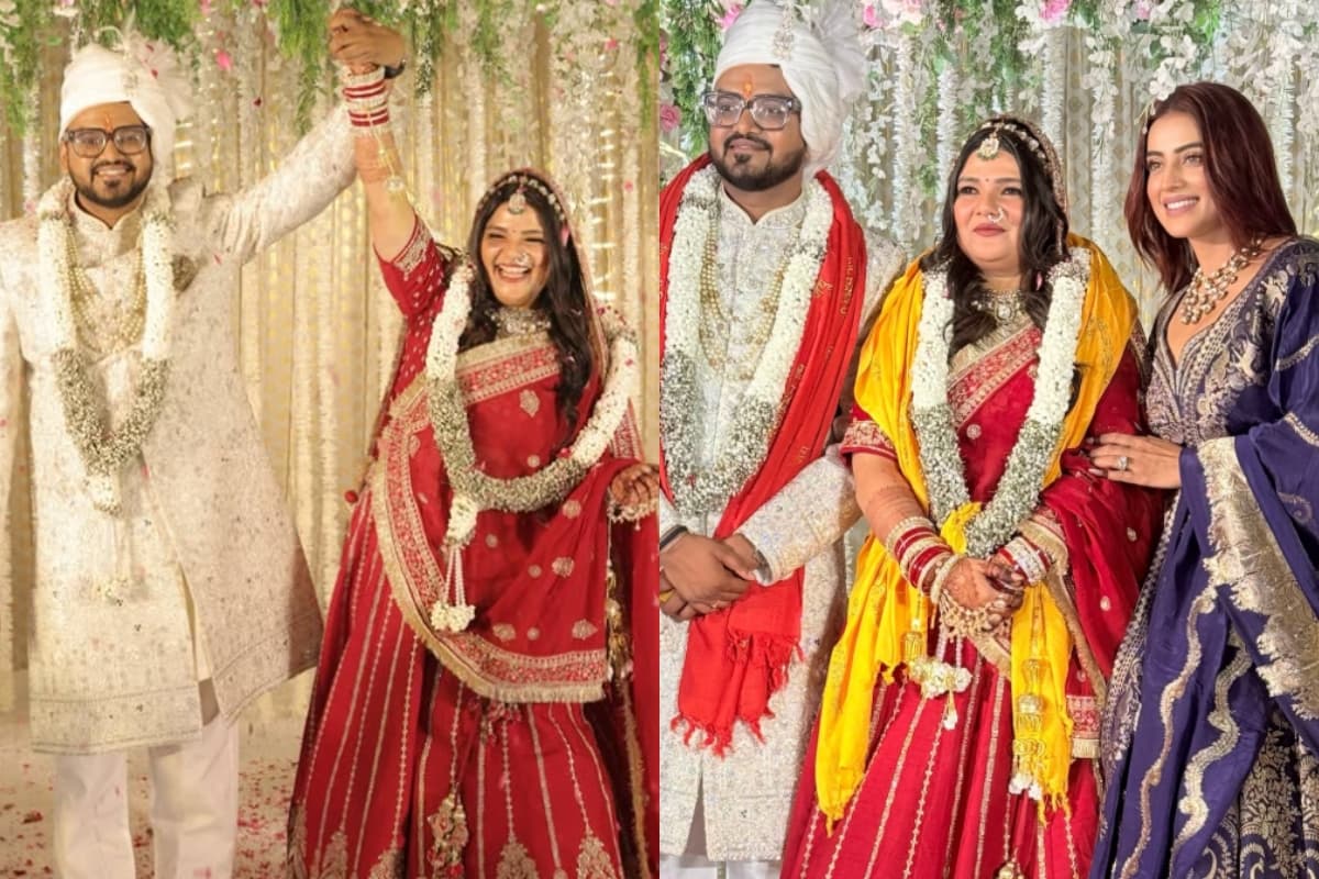 Swati Mishra Wedding: 'राम आएंगे' गाने वाली छपरा की स्वाति मिश्रा ने रचाई शादी, अक्षरा सिंह भी हुईं शामिल