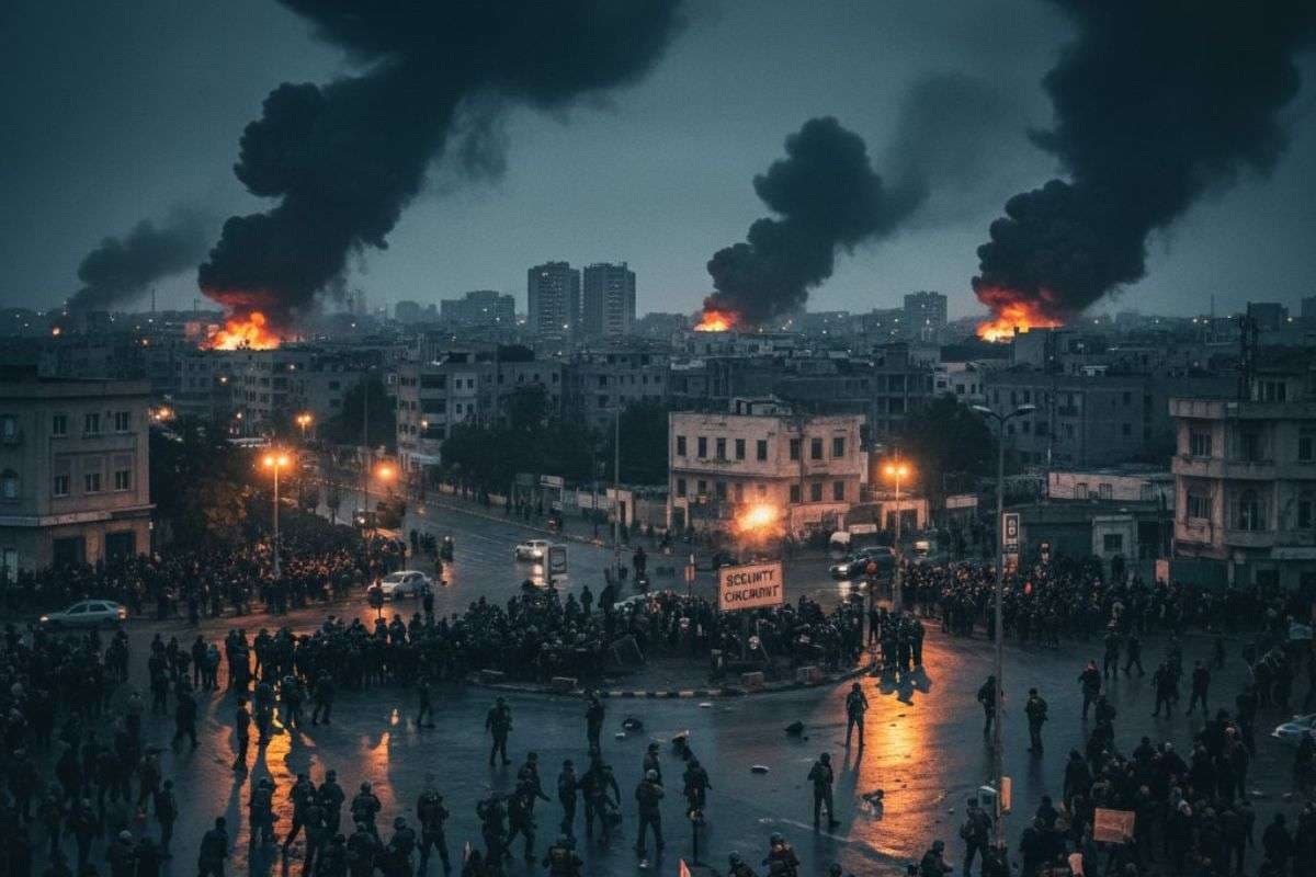 Syria after attack on Alawite mosque clashes between rival protesters left 3 dead several injured.