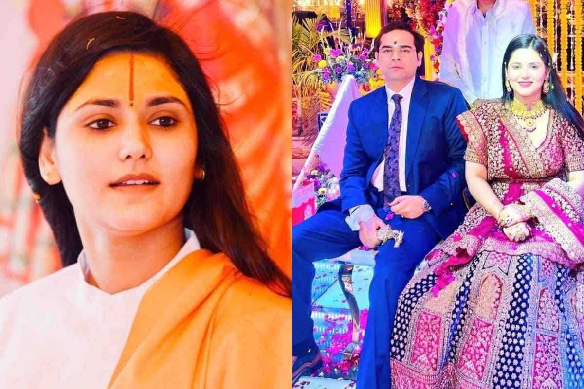 Nidhi Saraswat: कौन हैं कथावाचक निधि सारस्वत, जिन्होंने पूर्व मंत्री के बेटे चिराग उपाध्याय संग रचाई शादी?