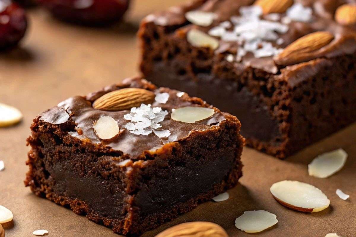 Winter Special Almond Date Brownie