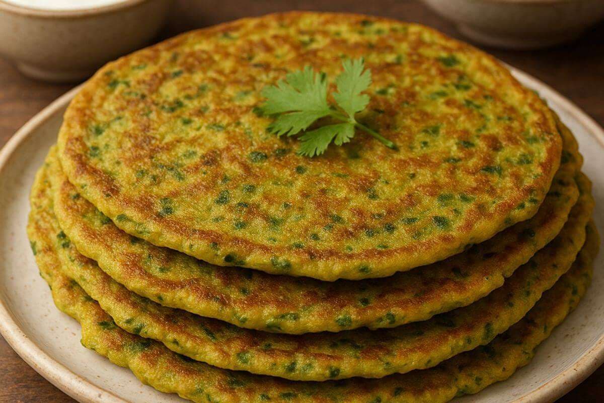 Winter Special Hara Chana Chilla