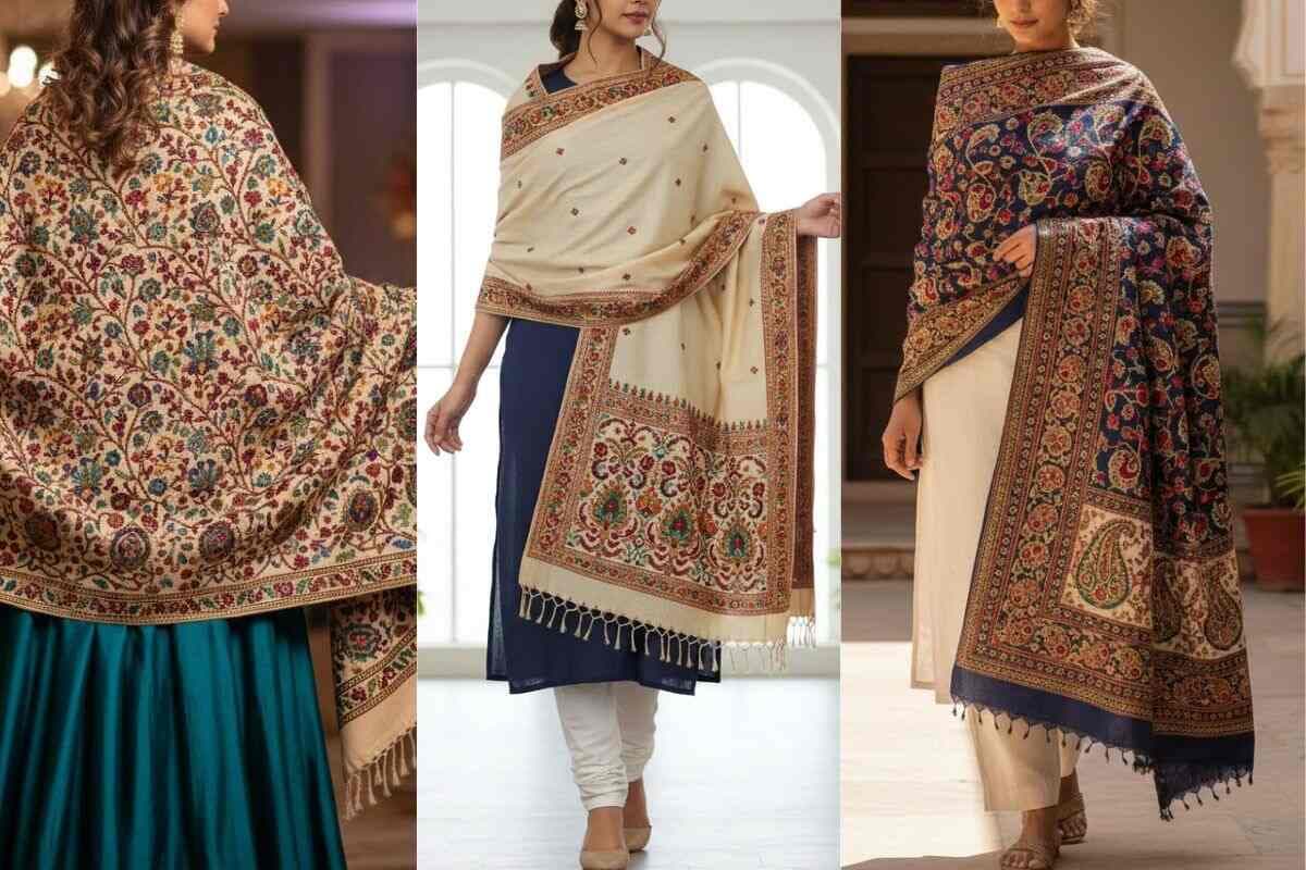 Winter Special Woolen Shawl: ठंड के मौसम में आपका लुक देखकर सभी रह जाएंगे दंग, साड़ी या सूट के साथ ट्राई करें ये वूलन शॉल डिजाइन