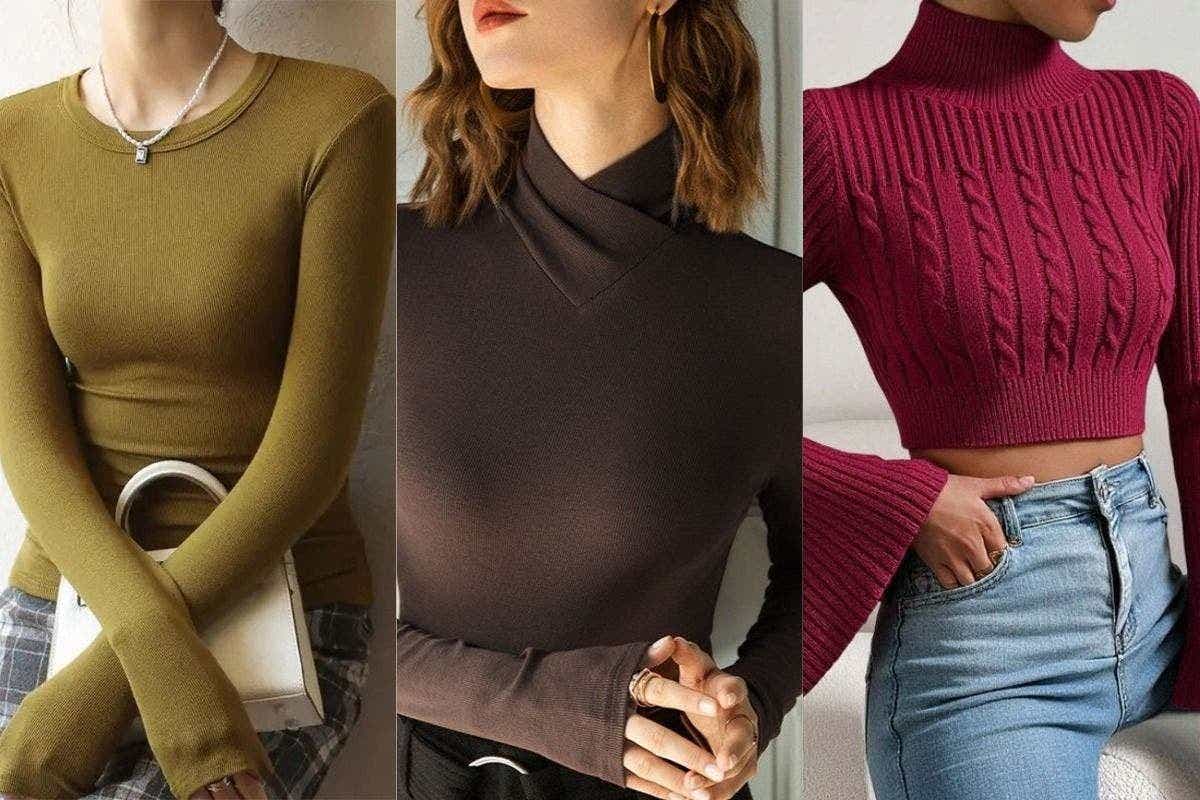 Winter Tops for Women: ठंड में स्टाइलिश दिखने के लिए ट्राय करें ये ट्रेंडी और कम्फर्टेबल विंटर टॉप्स
