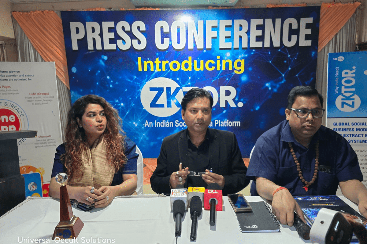 ZKTOR App: इंडियन सोशल मीडिया एप ZKTOR बन कर तैयार, डेटा सुरक्षा  पर 12 सालों का रिसर्च