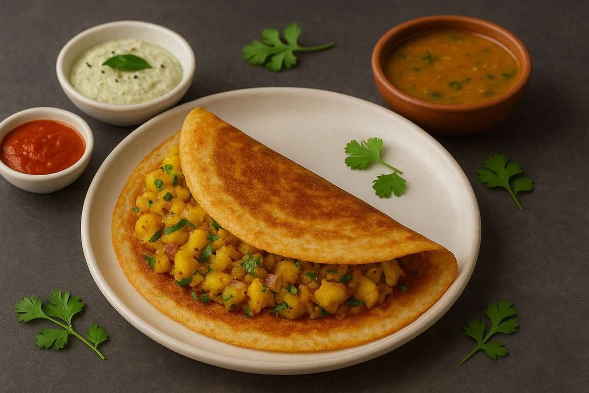 Aloo Pyaaj Dosa Recipe: क्रिस्पी डोसे में लगाएं आलू और प्याज का मजेदार तड़का, स्वाद और फ्लेवर ऐसा कि सभी हो जाएं फैन