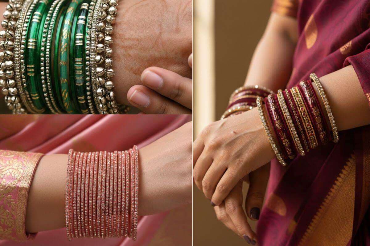 Bangles Design For Saree: साड़ी में आपका लुक दिखेगा ग्लैमरस, जब हाथों में पहनेंगी ये खूबसूरत चूड़ियां