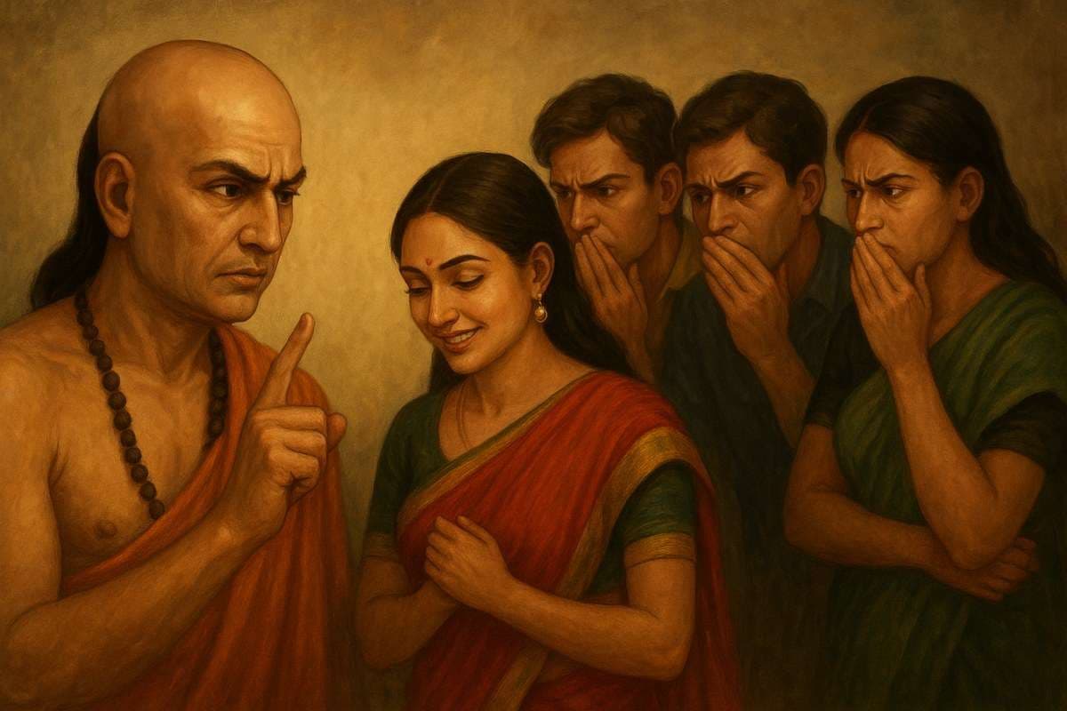 chanakya niti on sharing happiness