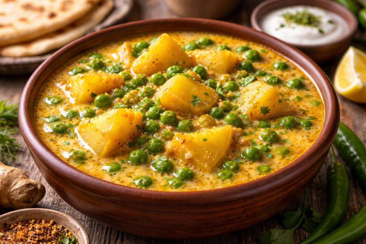 Dahi Aloo Matar Recipe: मिनटों में बनाएं दही आलू मटर की क्रीमी सब्जी, कम मसाले और तेल में बनने वाली सभी की फेवरेट रेसिपी
