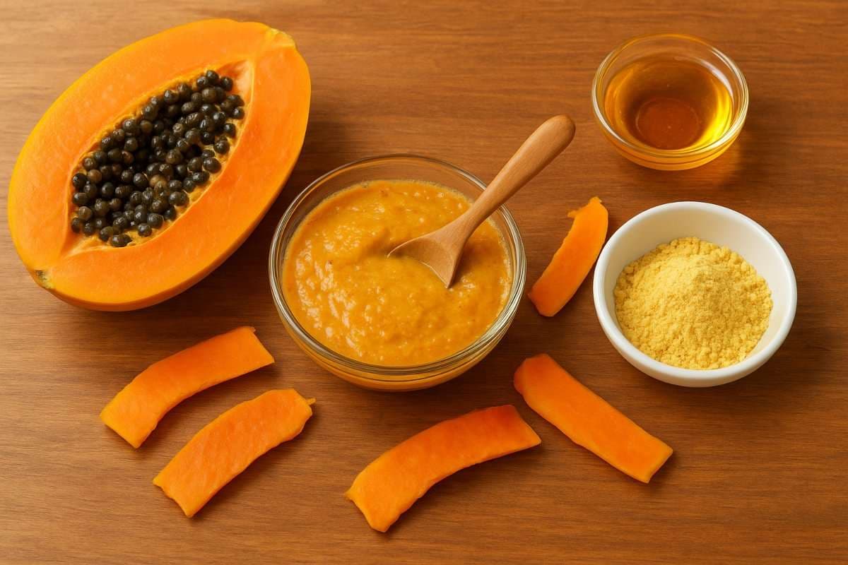 diy papaya peel face pack diy papaya peel face pack