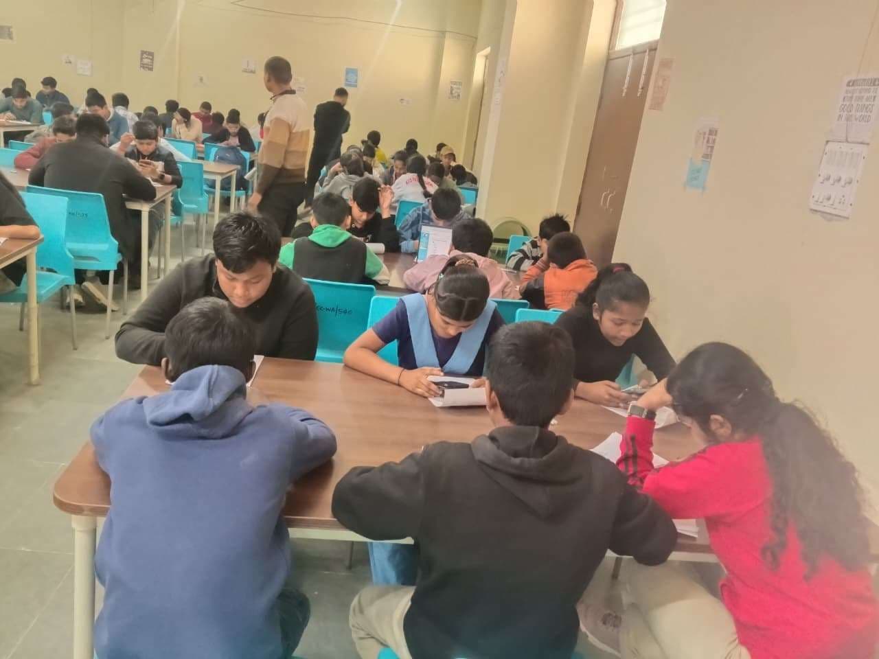 मुंगेर इंजीनियरिंग कॉलेज में ली गयी रामानुजन व सीवी रमण टैलेंट सर्च परीक्षा