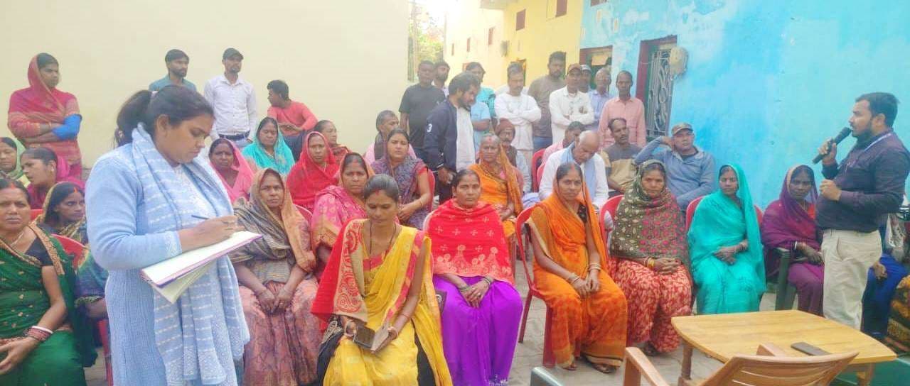 नयी तकनीक से खेती के लिए किसानों को किया गया प्रेरित