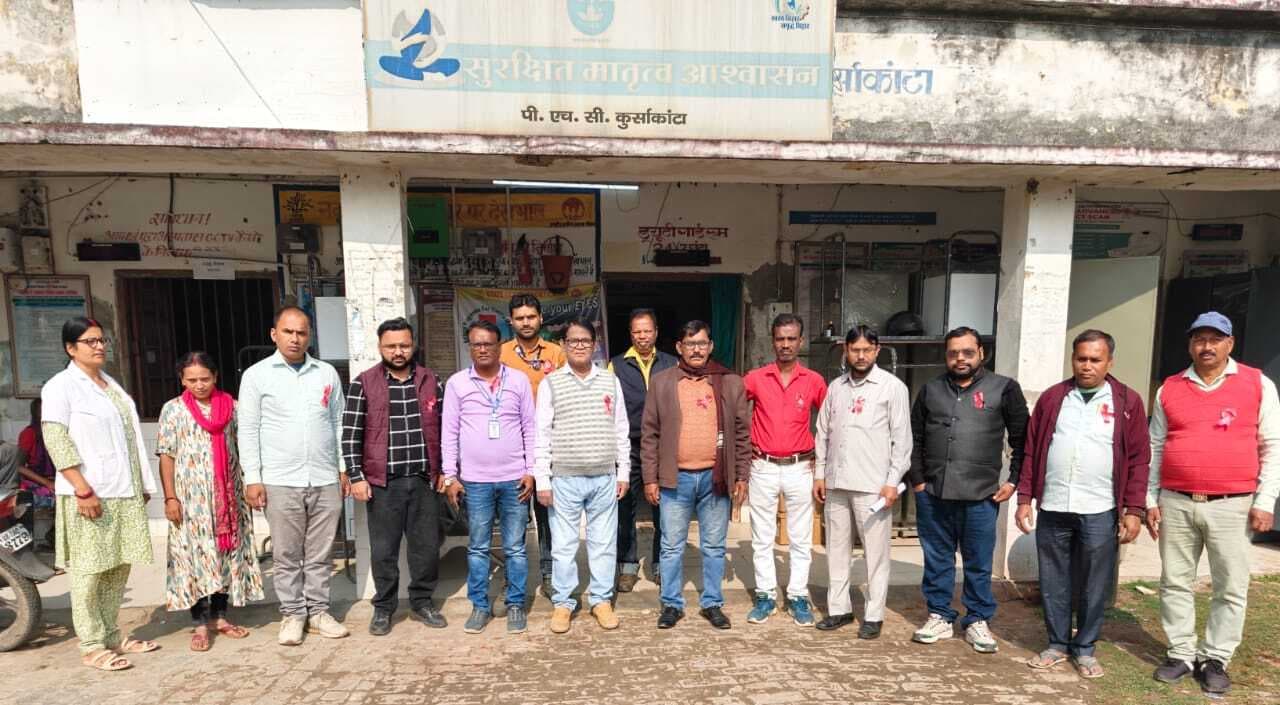 पीएचसी में की 22 लोगों की एचआइवी जांच