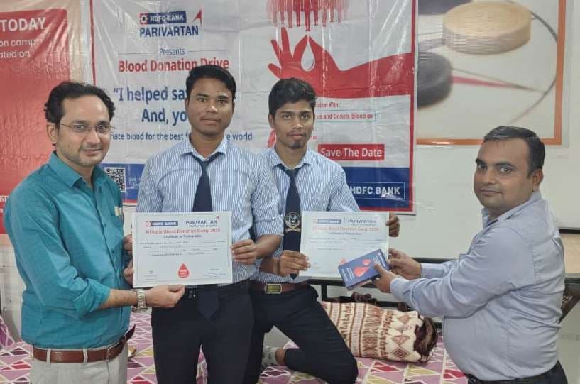 एक यूनिट रक्त किसी की नयी जिंदगी का आधार बन सकता है : डॉ साकिब