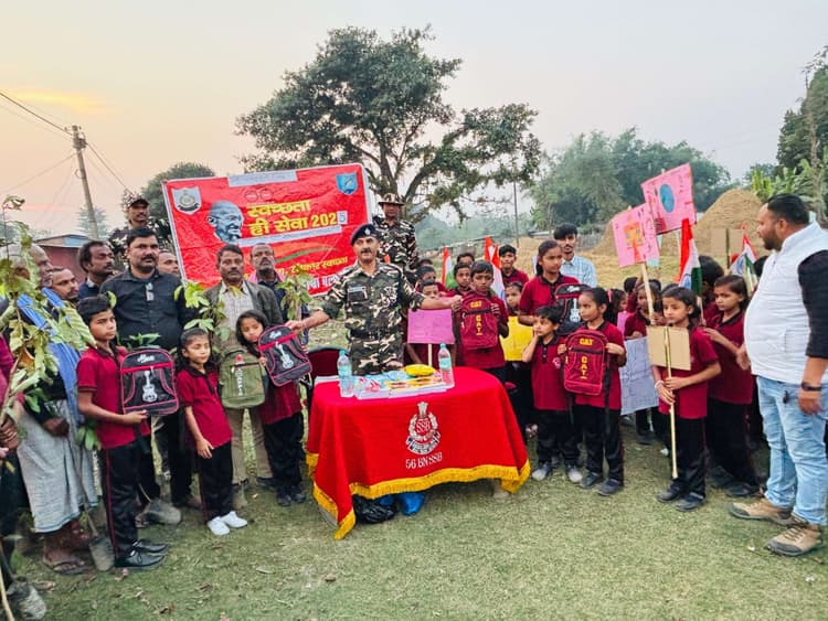 एसएसबी ने निकाली जागरूकता रैली