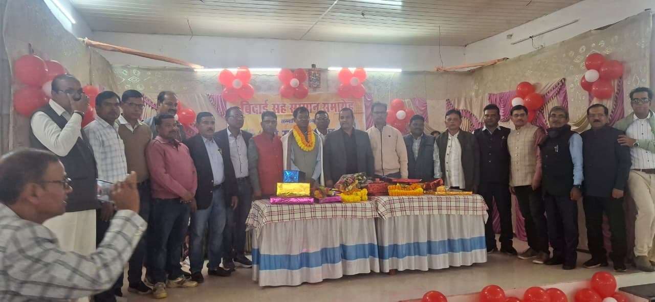 शिक्षक संघ ने शिक्षक रामचंद्र को किया सम्मानित