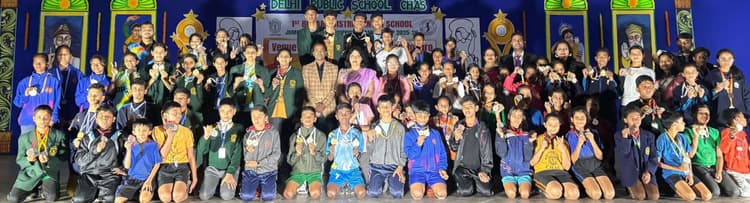 Bokaro News : जिला अंतर विद्यालय जंप रोप व रोप स्किपिंग चैंपियनशिप में डीपीएस चास बना विजेता