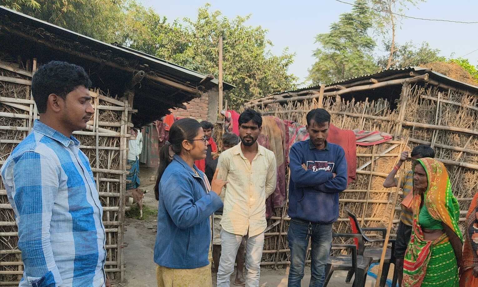 कार्यपालक पदाधिकारी ने की पीएम शहरी आवास योजना की जांच