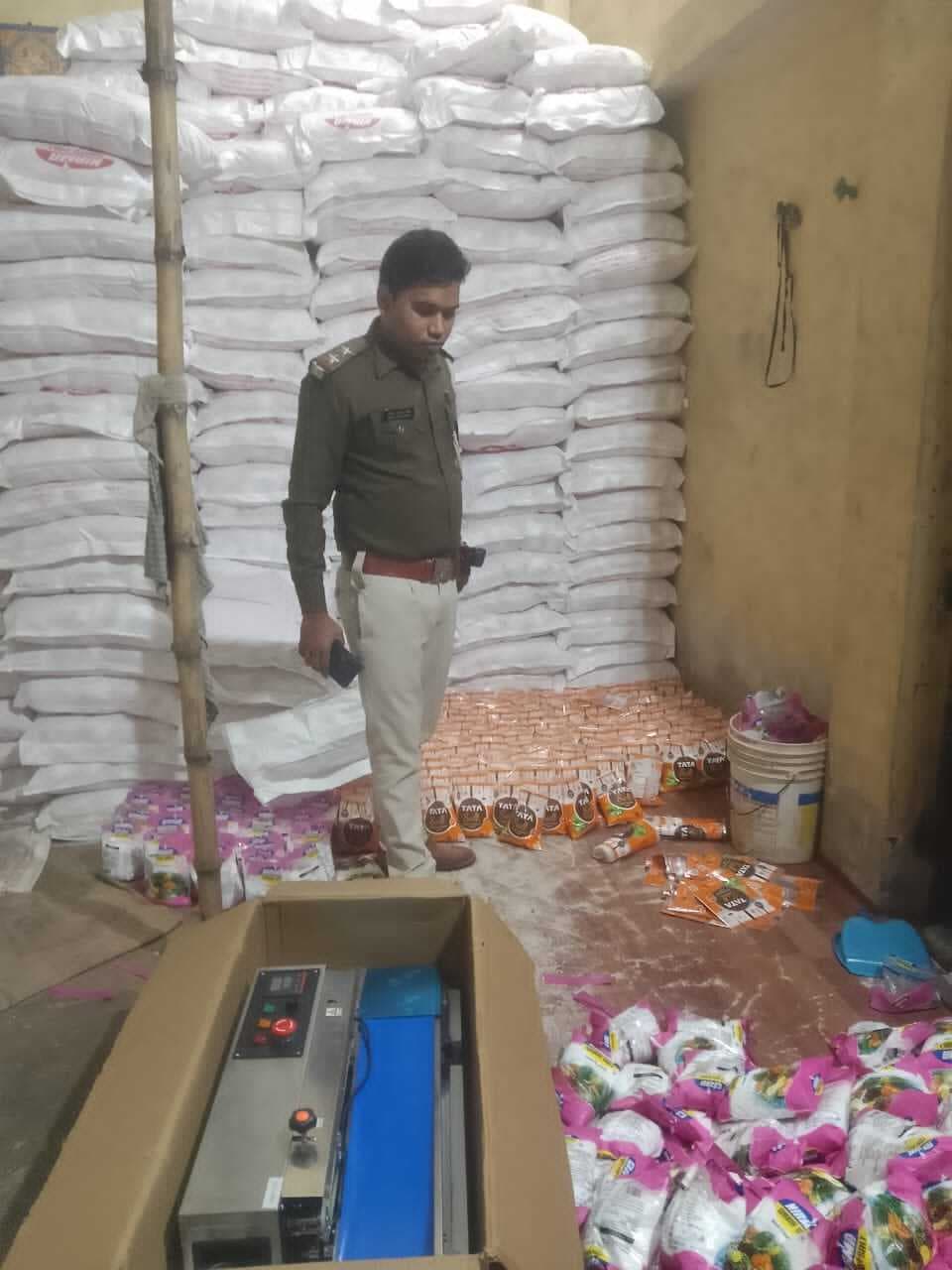 600 क्विंटल नकली नमक के साथ दो गिरफ्तार