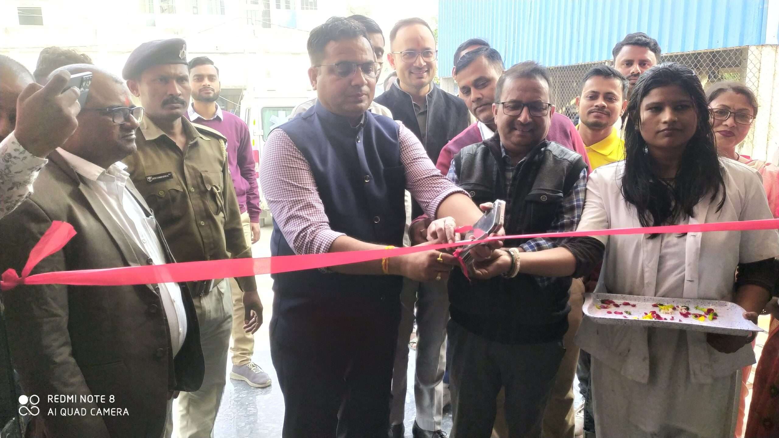 एसडीओ ने रक्तदान शिविर का किया उद्घाटन