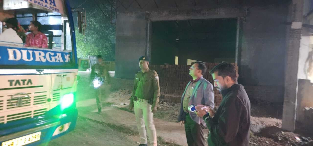 डीटीओ ने 9 वाहनों पर लगाया 28 हजार रुपये का फाइन