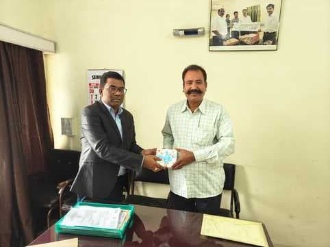 राजमहल कोल परियोजना के सेवानिवृत्त कर्मी को दी गयी विदाई