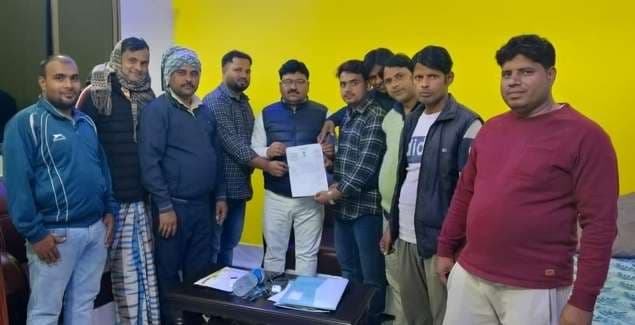 बसंतराय में निर्विरोध चुने गये राजद प्रखंड उपाध्यक्ष हजरत अली