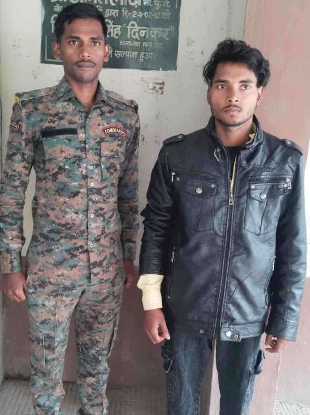 रौटा पुलिस ने प्राथमिकी अभियुक्त को पकड़ भेजा जेल