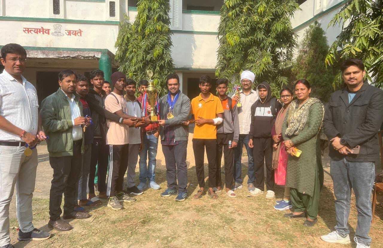 खो-खो प्रतियोगिता में एमएलजी प्लस टू विद्यालय रहा अव्वल