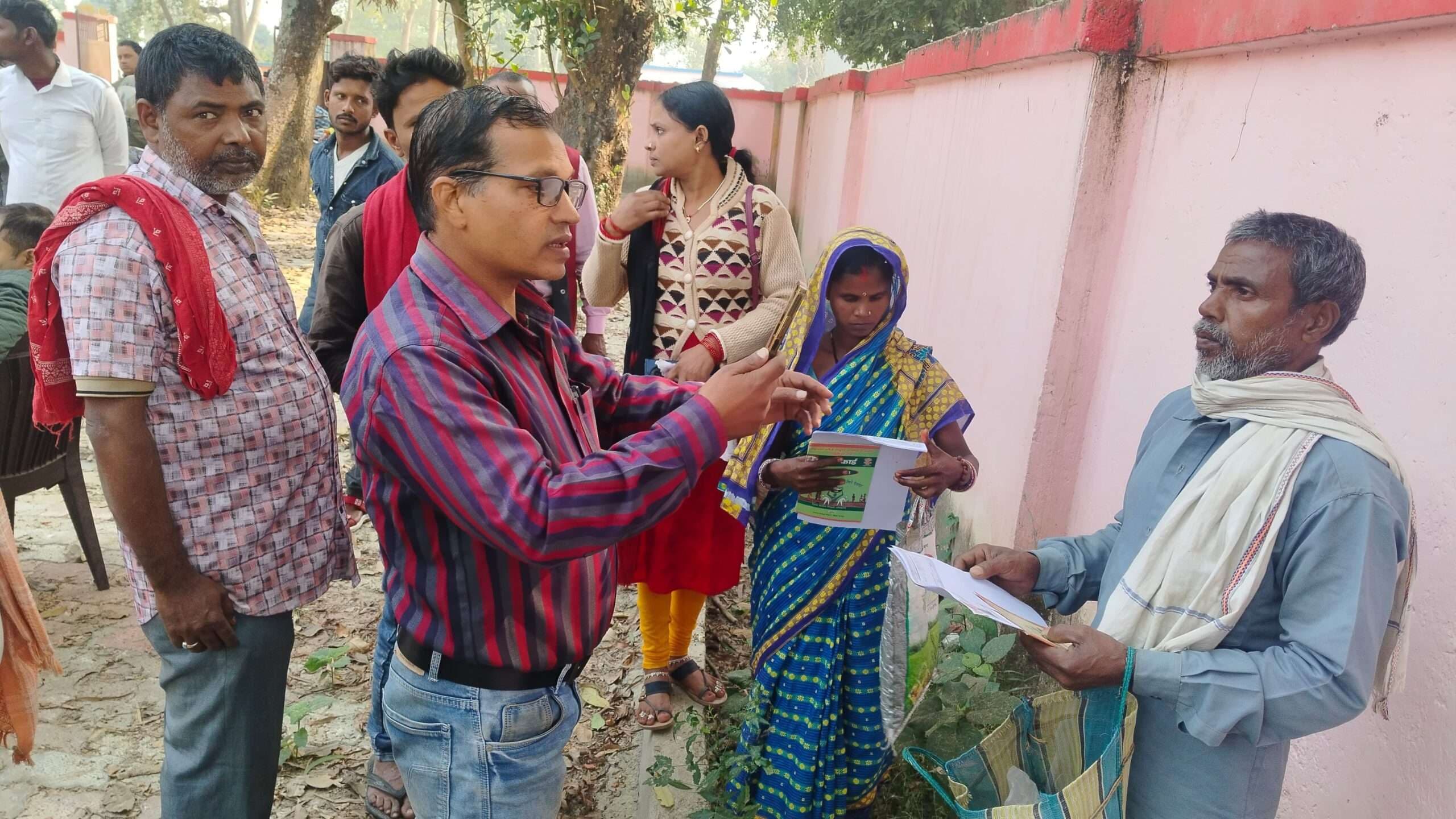 मनरेगा जॉब कार्डधारियों के लिए  ई-केवाईसी शिविर आयोजित