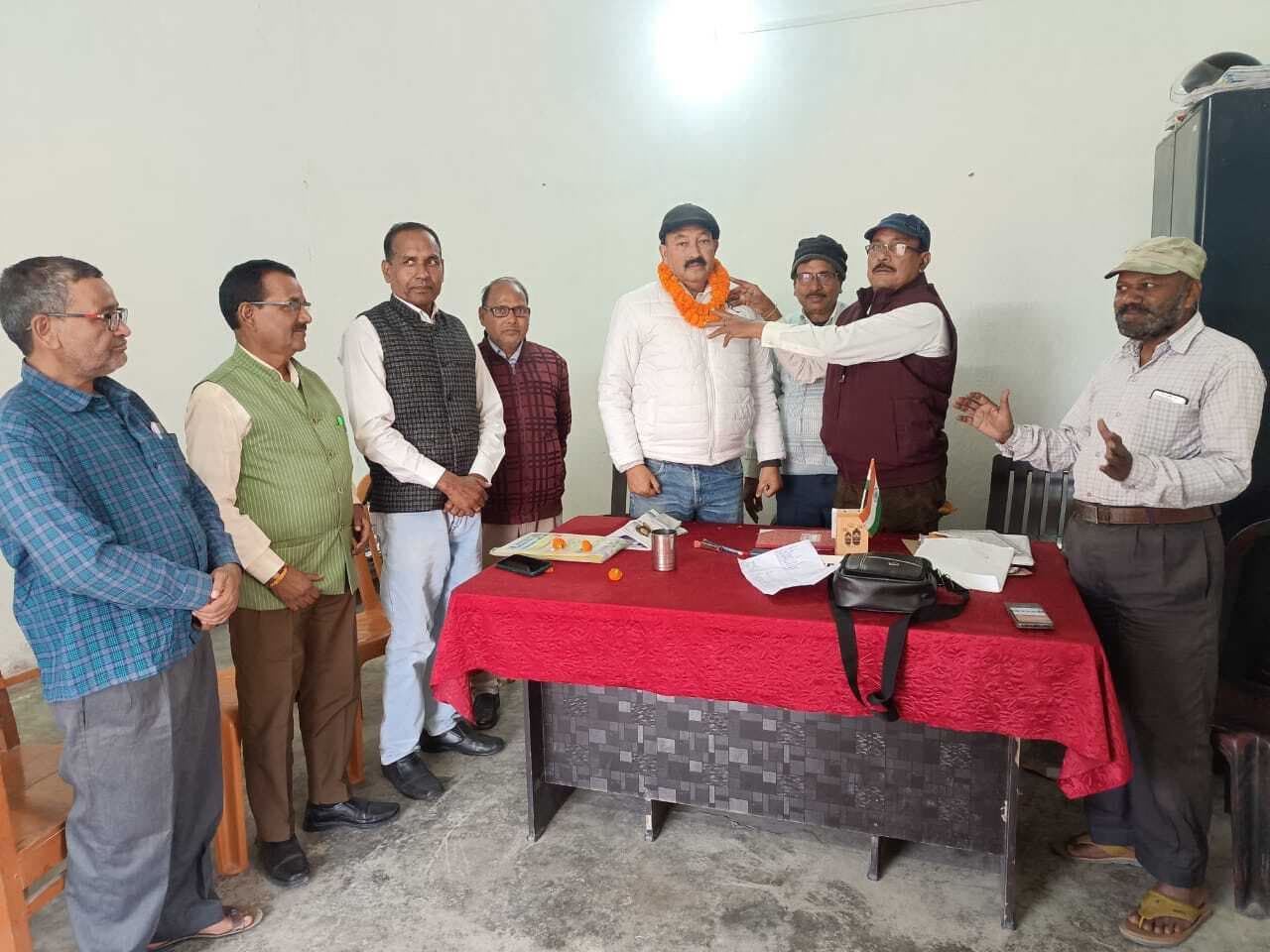 पीयू सीनेट सदस्य बने जावेद अख्तर खान, मनिहारी काॅलेज में अभिनंदन