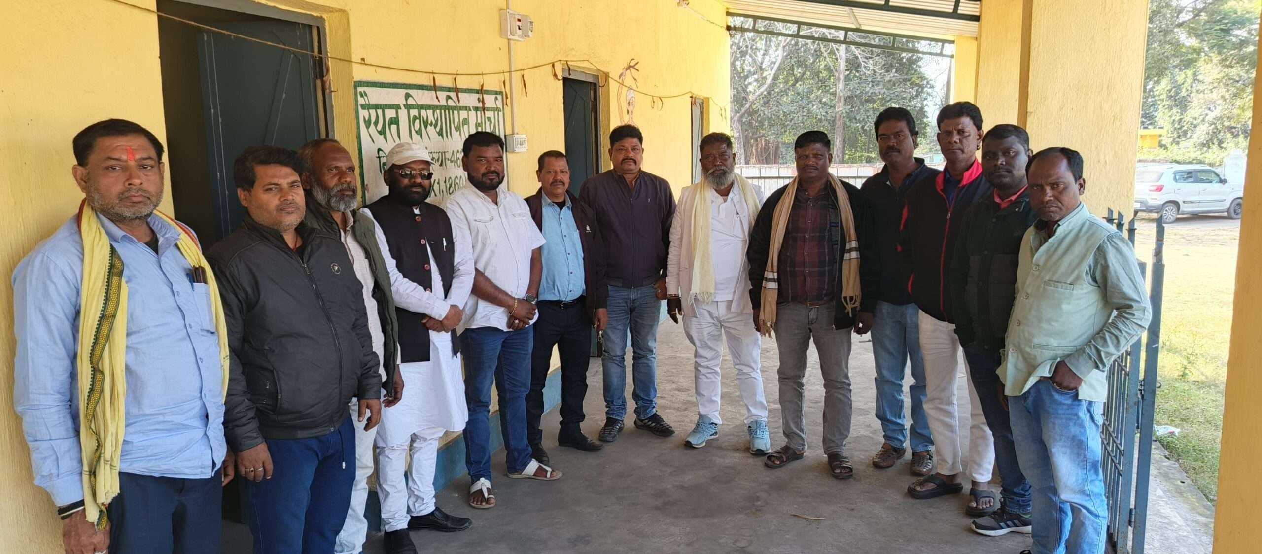 रैयत विस्थापित मोर्चा का एनके एरिया बंद 18 को