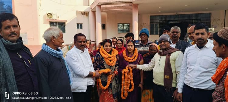 प्राथमिक सब्जी उत्पादक सहकारी समिति की अध्यक्ष बनी बेबी