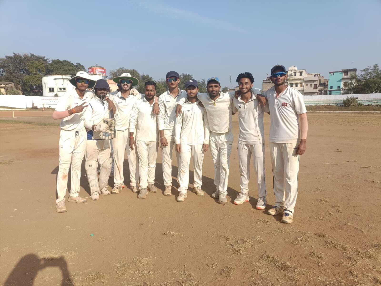 Deoghar News : शिवम के पंजे में फंसा साईं-ए दो रनों से हारा, एबी क्रिकेट व एमसीए ने जीते मैच