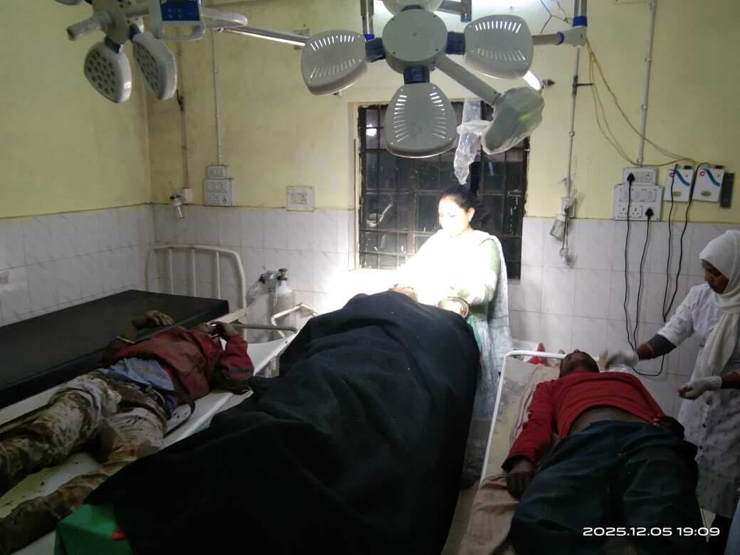 Chaibasa News : जगन्नाथपुर : तीन सड़क दुर्घटनाओं में तीन घायल घायल