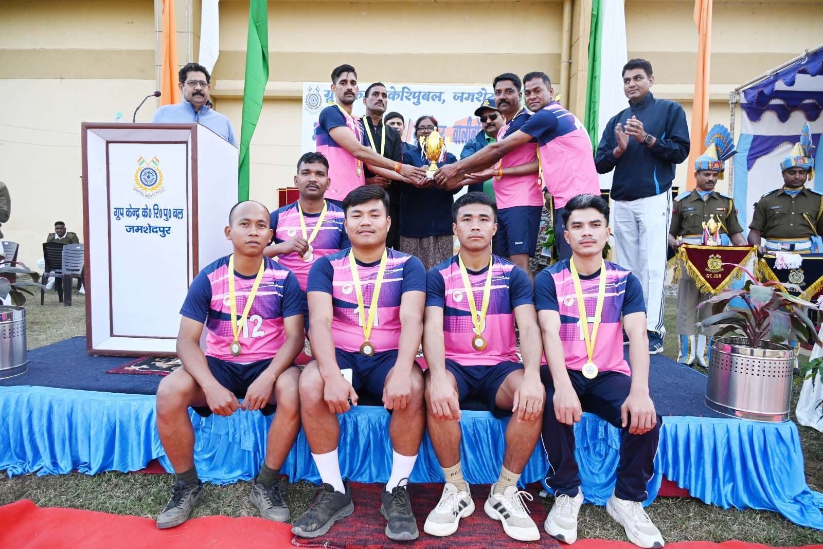 East Singhbhum News : 174 बटालियन की टीम चैंपियन