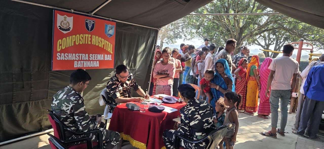 शिविर में 184 लोगों की हुई स्वास्थ्य जांच