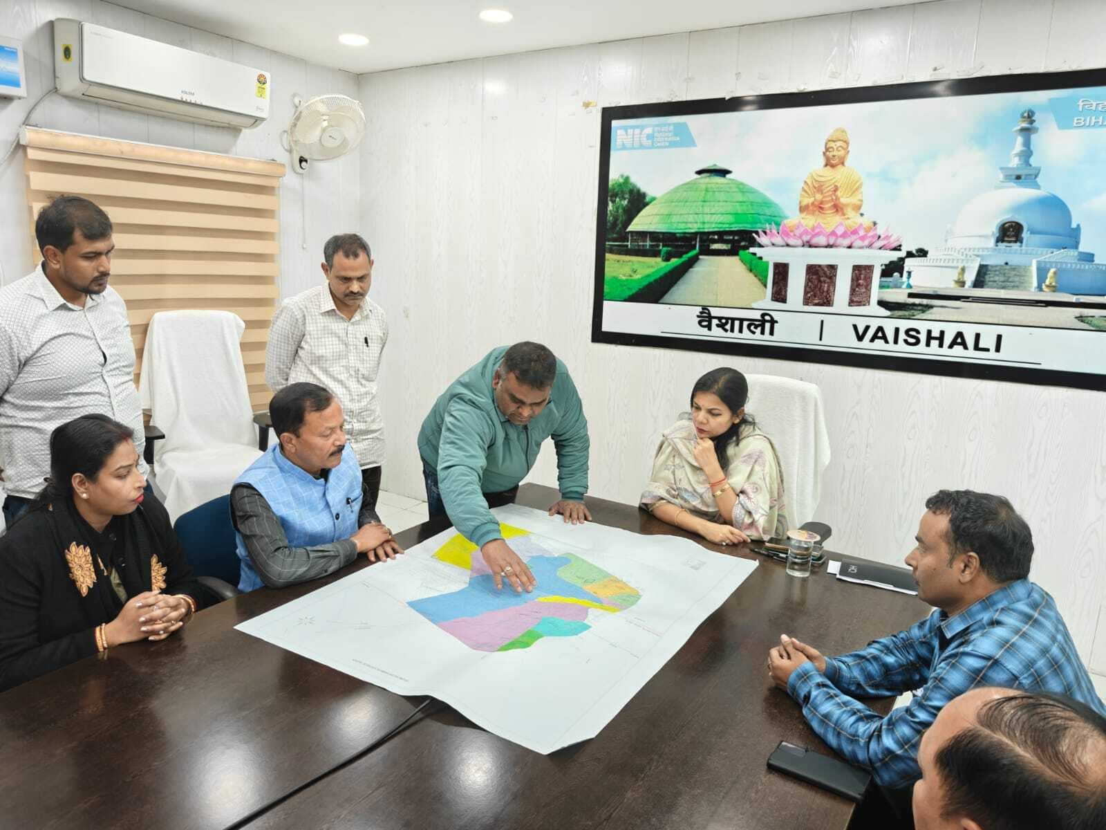 hajipur news. स्टॉर्म वाटर ड्रेनेज सिस्टम का विस्तृत सर्वेक्षण पूरा, जल्द शुरू होगा काम