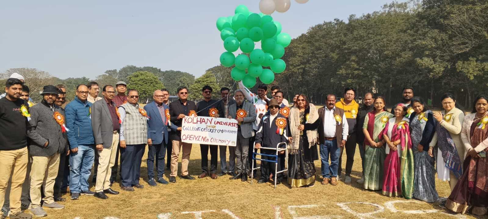 Kolhan University Inter college cricket tournament 2025: एबीएम ने घाटशिला कॉलेज को हराया