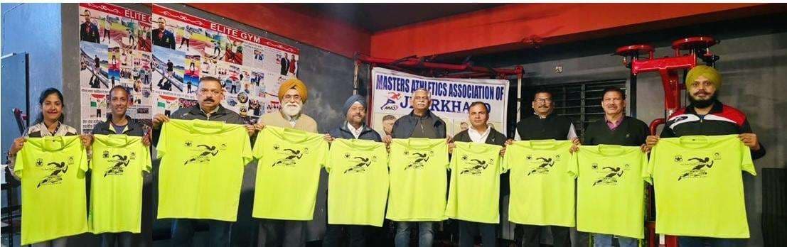 The Great Jharkhand run on 14 of December : द ग्रेट झारखंड रन का टी शर्ट लॉन्च