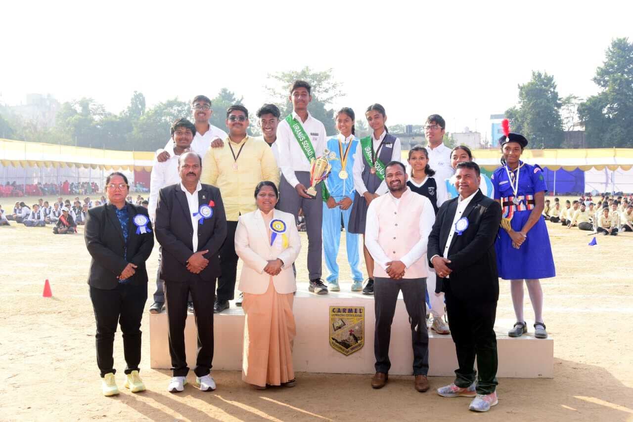 Carmel Junior College Annual Sports day : ज्यूपिटर हाउस बना ओवरऑल चैंपियन