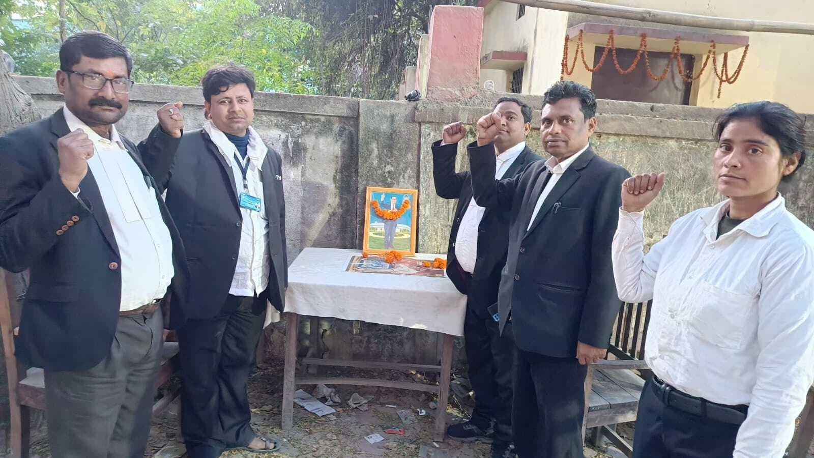 ऑल इंडिया लॉयर्स एसोसिएशन फॉर जस्टिस ने मनाया बाबा साहेब का परिनिर्वाण दिवस