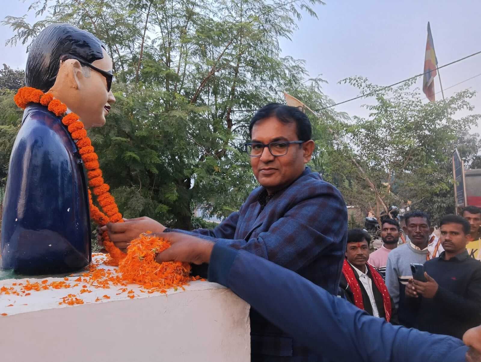 महापरिनिर्वाण दिवस पर याद किये गये बाबा साहब आंबेडकर